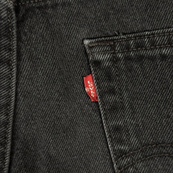 Levis 550 Jeans Men 38x34 Relaxed Fit Straight Leg Dark Wash Black Denim Skater - Picture 5 of 14